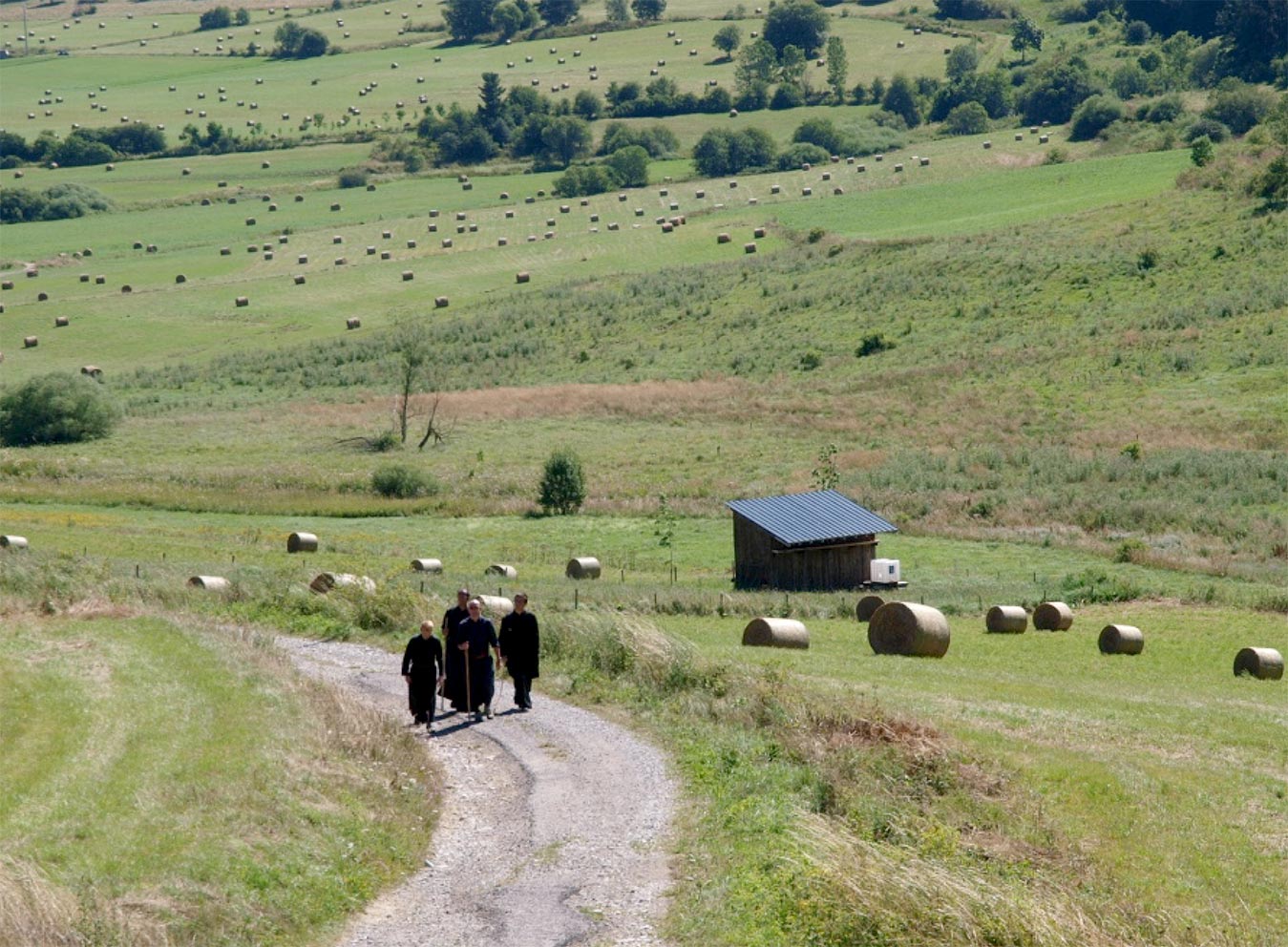 Dominikaner-Mönche, Nachfolger der Ketzer-Killer der Inquisition, streifen in Südfrankreich durch ehemalige Tatorte. Symbolfoto: waldecker-land-zukunft-heimat.de