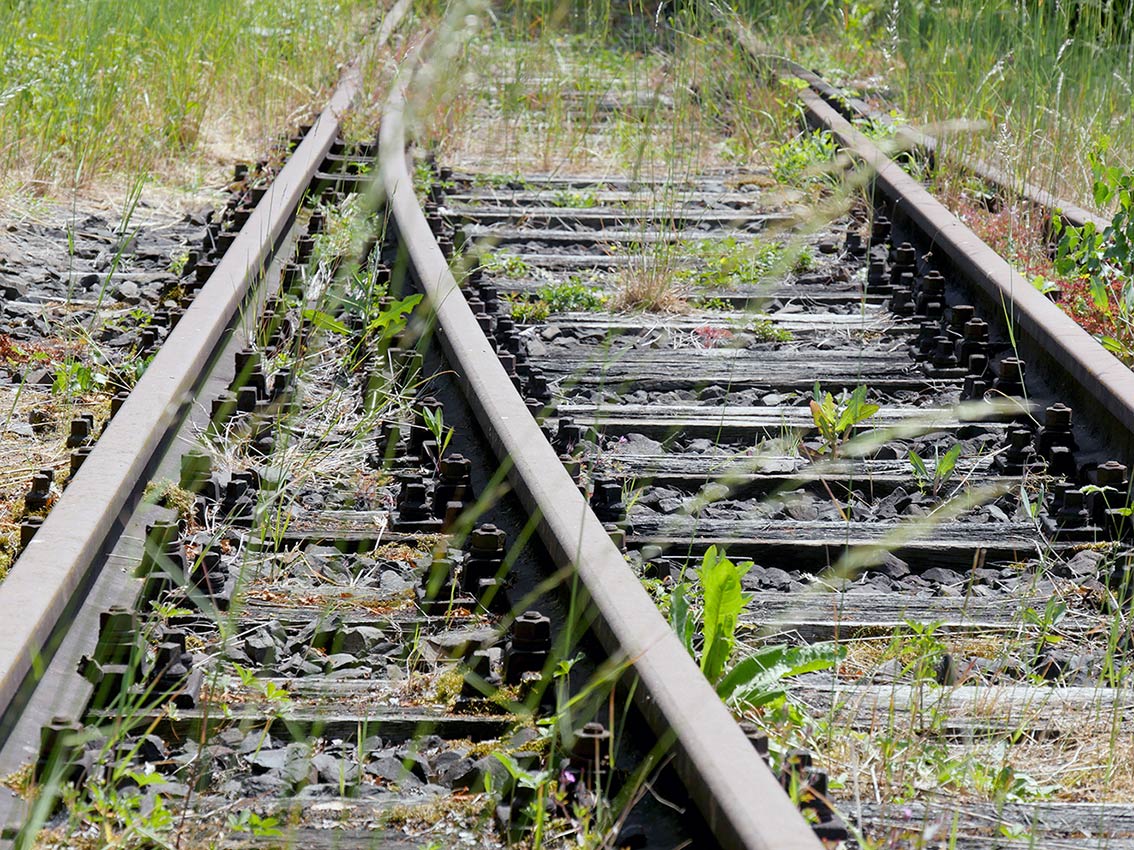 Reste der Ederseebahn am ehemaligen Bahnhof Gifflitz. Foto: waldecker-land-zukunft-heimat.de