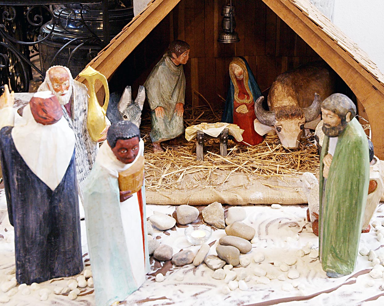 Weihnachtskrippe, Stadtkirche Bad Wildungen, 2012. Foto: waldecker-land-zukunft-heimat.de